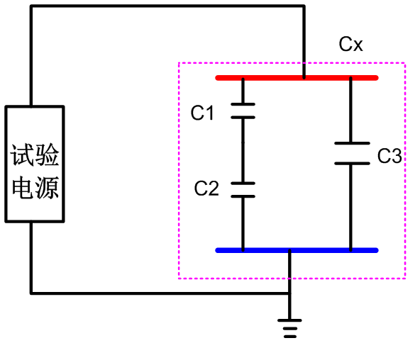 高压电缆交流耐压等效电路.png